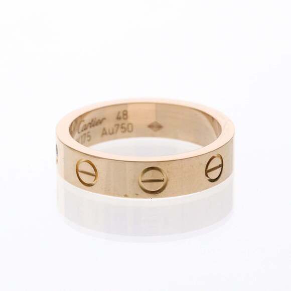 CARTIER Authentic 18k Gold Diamond Love Ring
